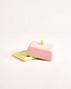 Motel a Miio Seia Butterdose rosa gelb