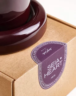 Motel a Miio Seia Geschenk-Set Herz 3-teilig rosa burgund