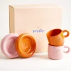 Motel a Miio Seia Geschenk-Set Love Smile rosa orange 3-teilig New