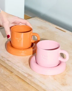 Motel a Miio Seia Geschenk-Set Love Smile rosa orange 3-teilig New