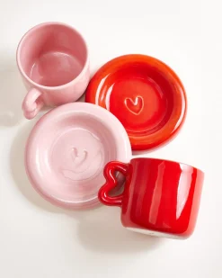 Motel a Miio Seia Geschenk-Set 5-teilig rosa rot Outlet