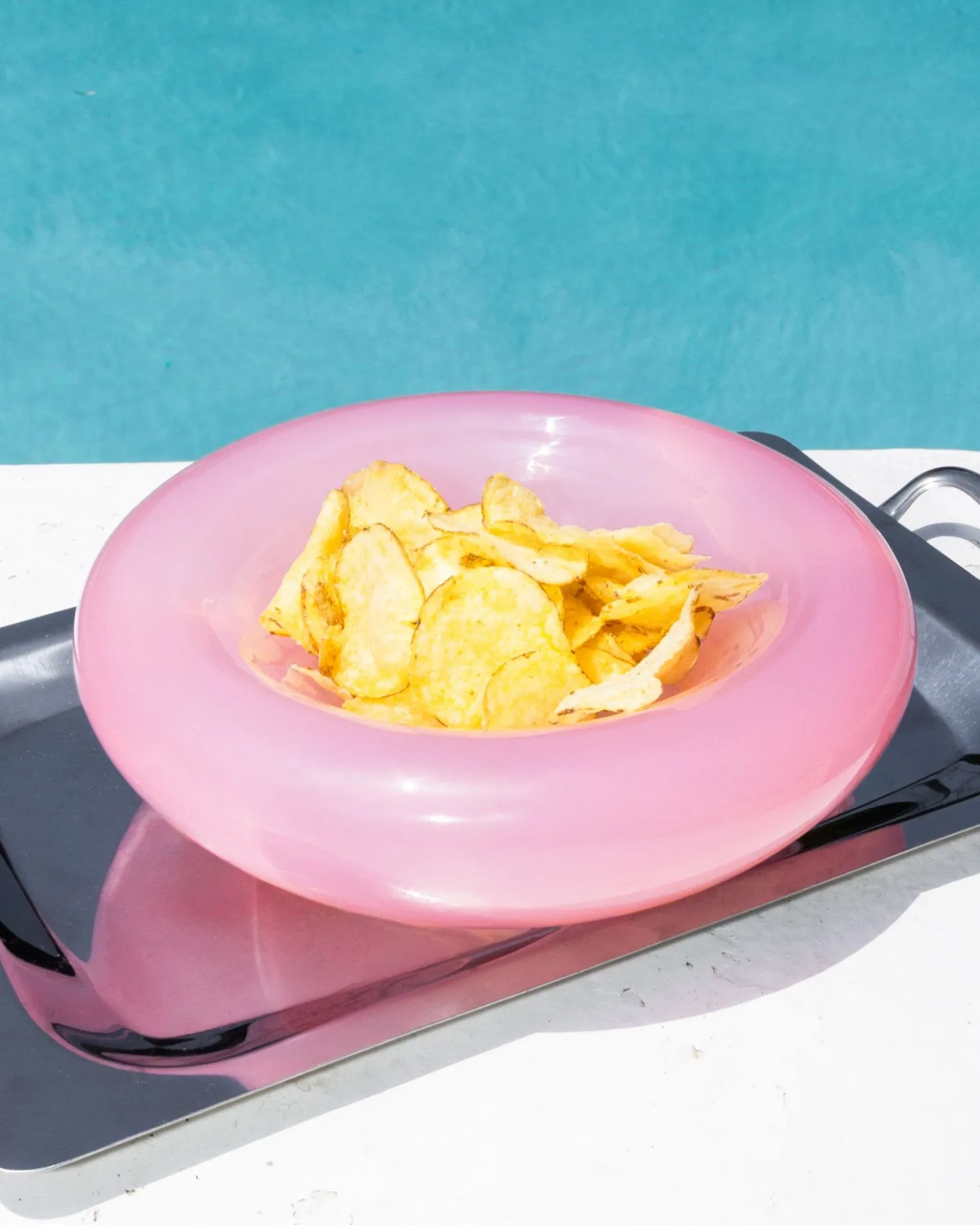 Motel a Miio Seia Glasschale klein rosa Hot