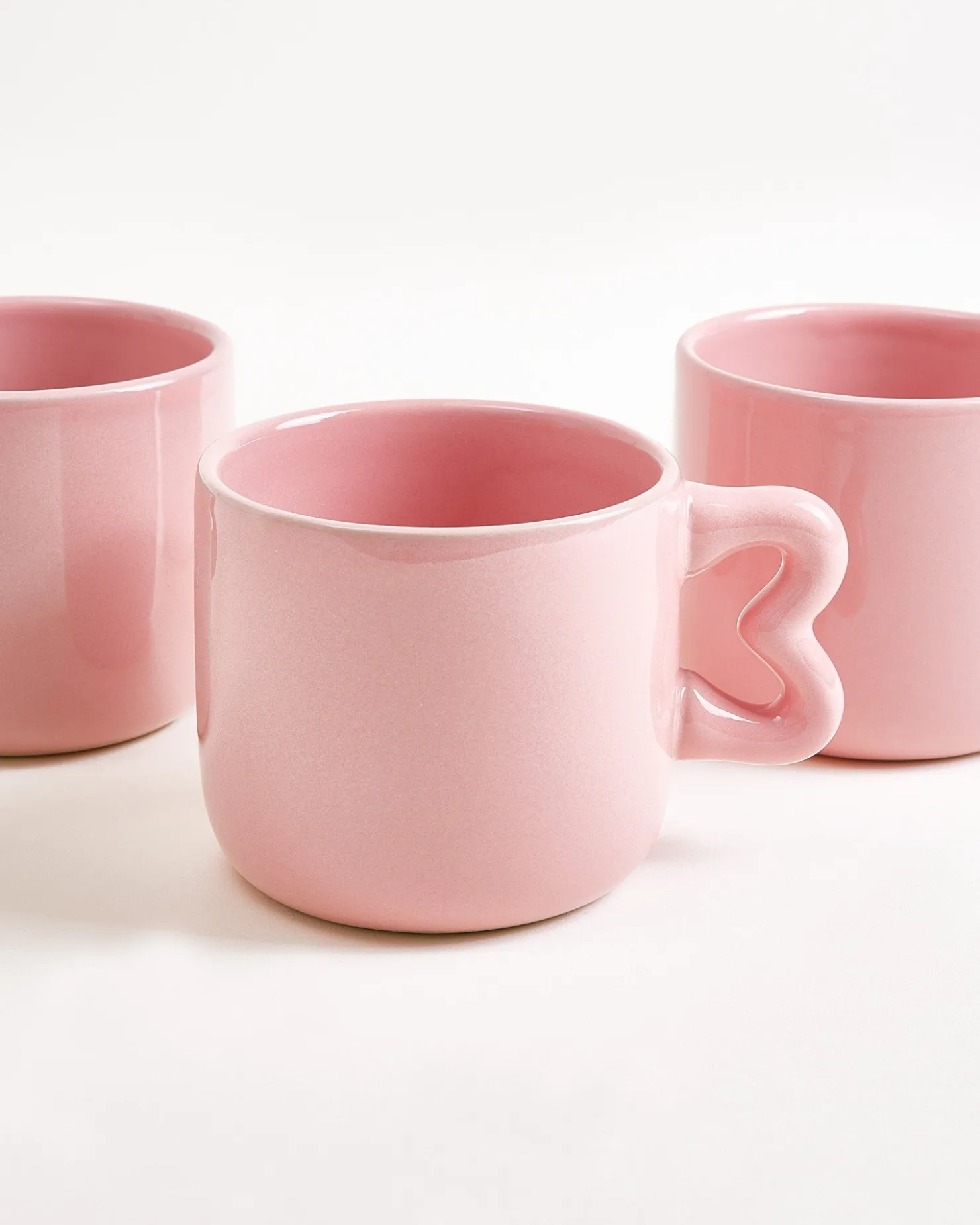 Motel a Miio Seia Tasse & Untertasse Herz orange rosa Sale