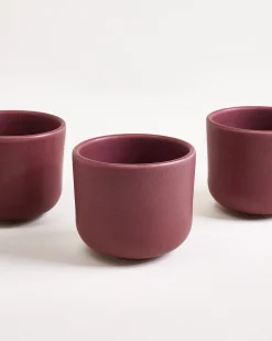 Motel a Miio Sereno Becher klein 6er-Set bordeaux Discount