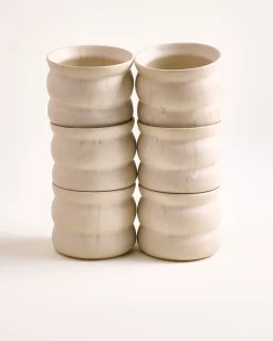 Motel a Miio Sintra Becher klein bubble 6er-Set sand New