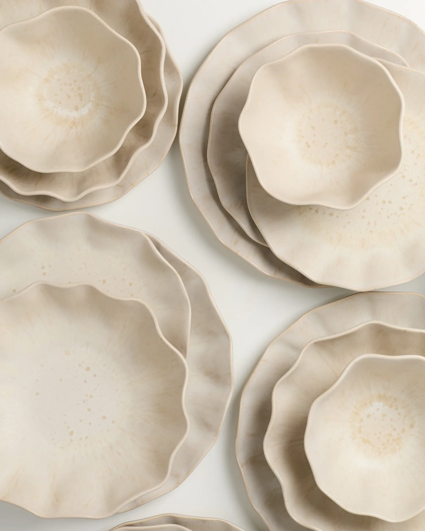 Motel a Miio Sintra Geschirr-Set shell 24-teilig sand Hot