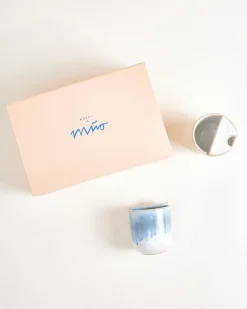 Motel a Miio To-Go Becher klein Geschenk-Set 3-teilig hellblau sand Discount