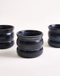 Motel a Miio Turmalina Becher klein bubble 6er-Set schwarz New