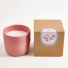 Motel a Miio Velar Duftkerze Salted Zest rosa